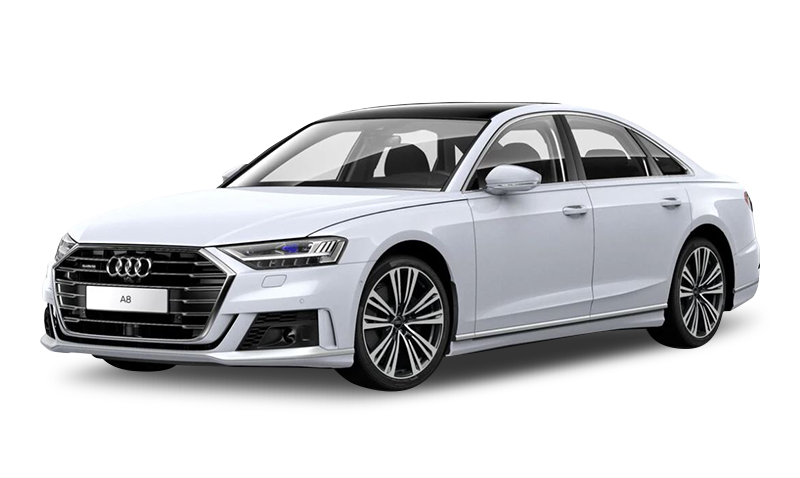 아우디 A8 L 55 TFSI 콰트로 글래시어 화이트 메탈릭